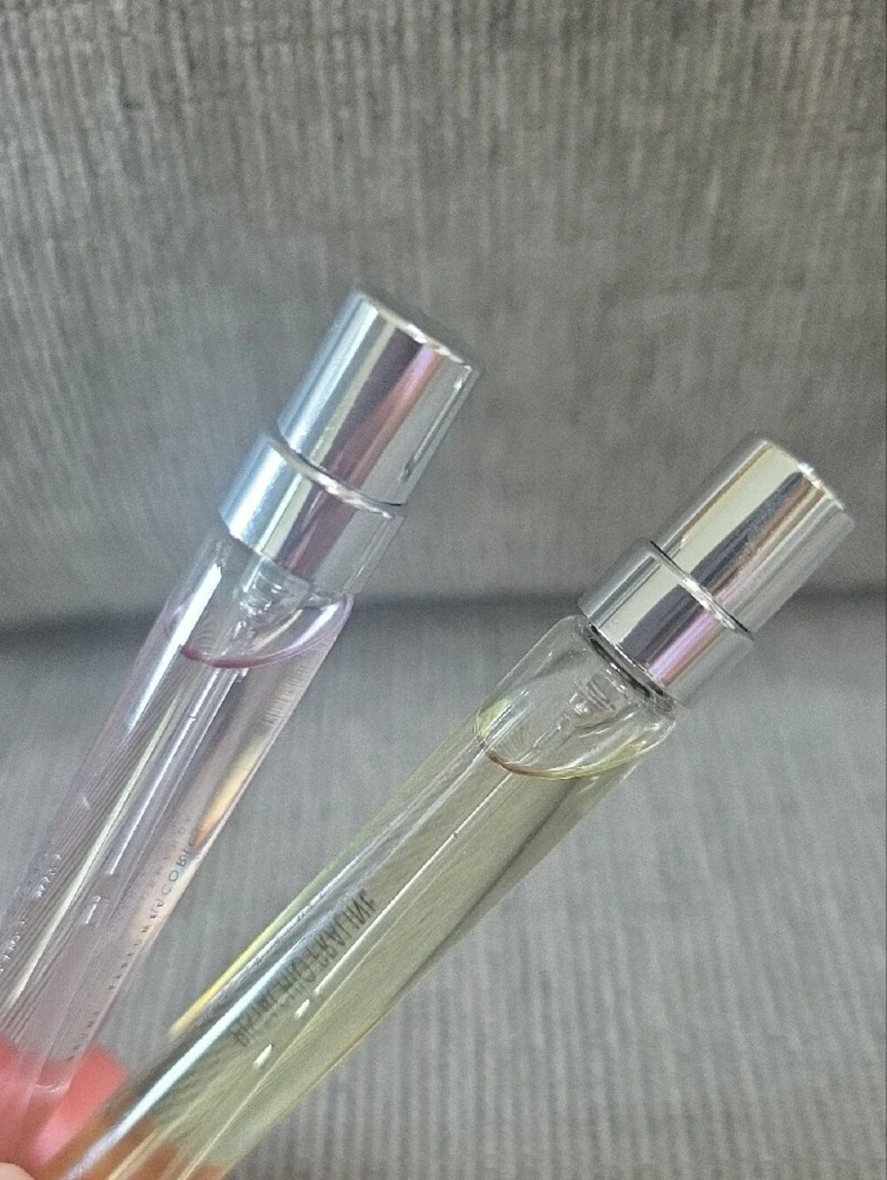 Mugler Starlicious Cream Tote with Pink Logo and 3-Piece Mist Set, All New.